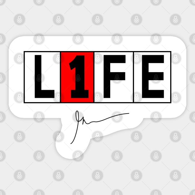 One life IV | Garyvee Sticker by GaryVeeApparel